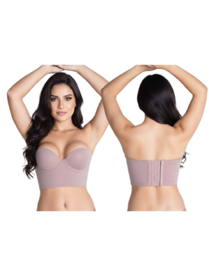 Brasier strapless costillero
