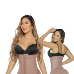 Faja body panty strapless con broches