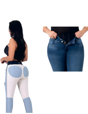 Jeans con faja interna